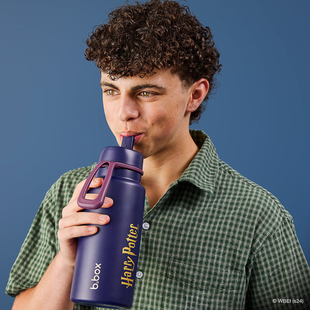 Harry Potter von b.box – 1-Liter-Isolierflasche mit Klappverschluss