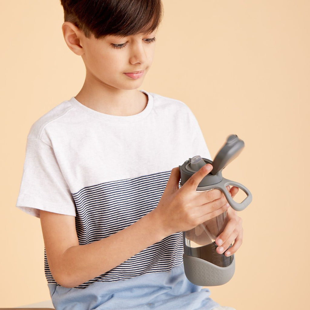 600ml Sport Spout Bottle - graphite