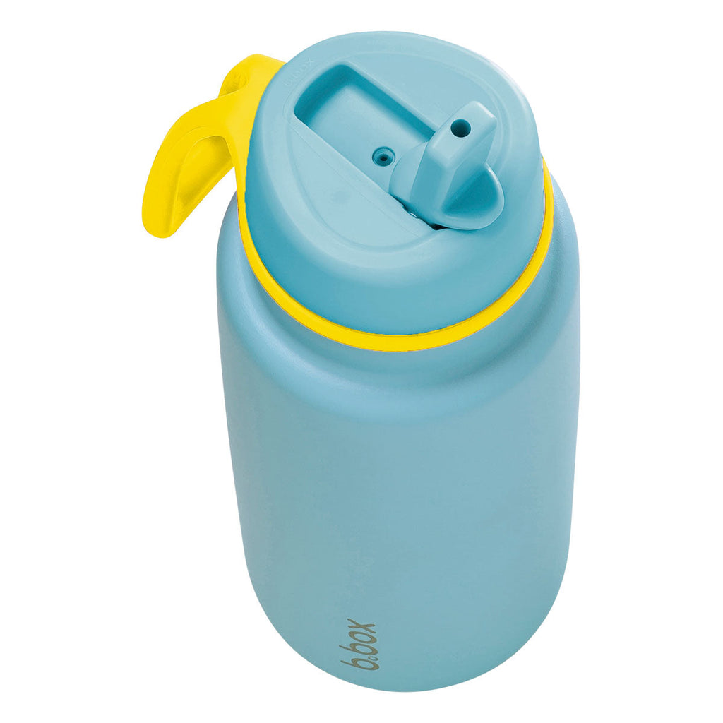 1L Insulated Flip Top Bottle - pool side