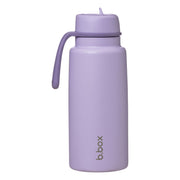 1L Isolierflasche mit Klappdeckel – lilac love