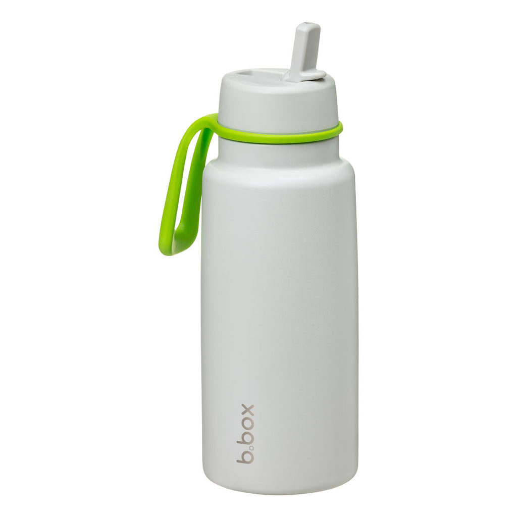 1L Insulated Flip Top Bottle - lime time