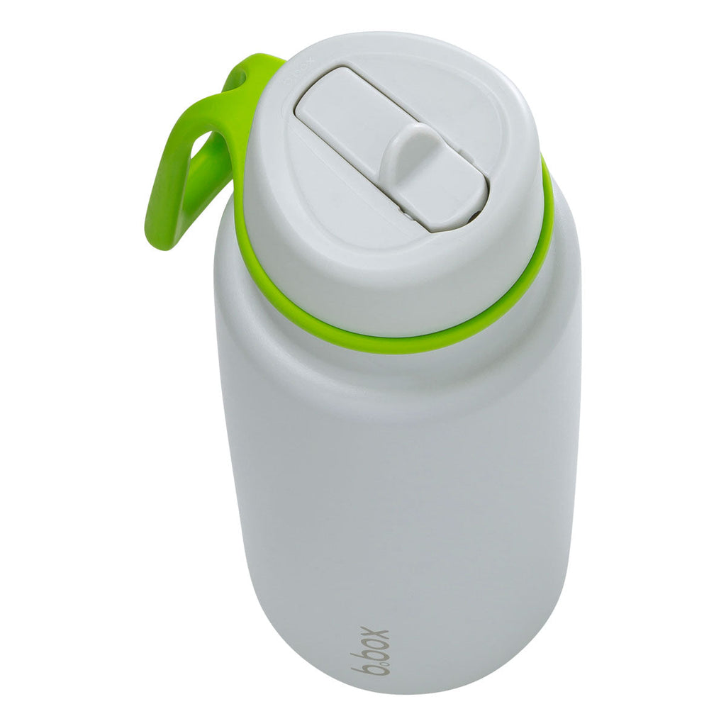 1L Insulated Flip Top Bottle - lime time