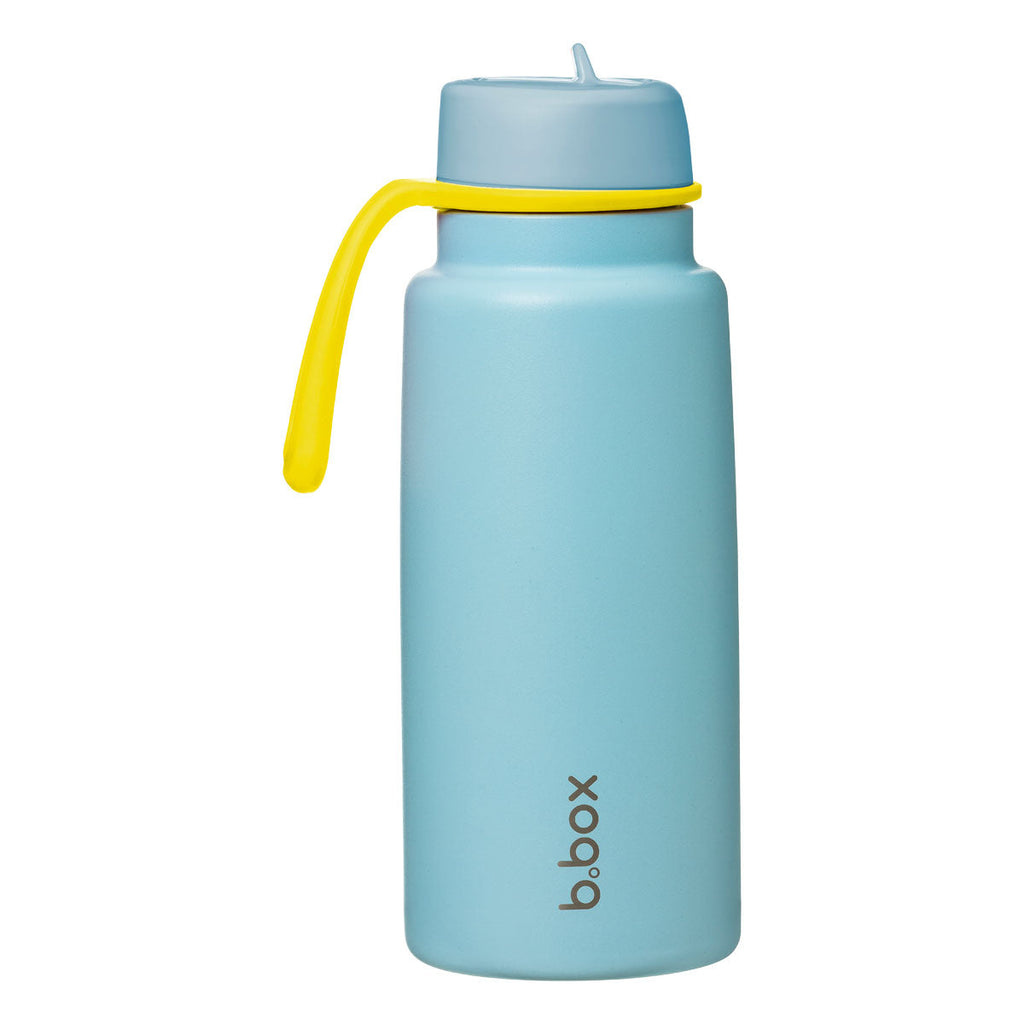 1L Isolierflasche mit Klappdeckel – pool side