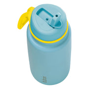 1 l isolierte Flip-Top-Flasche – Poolseite