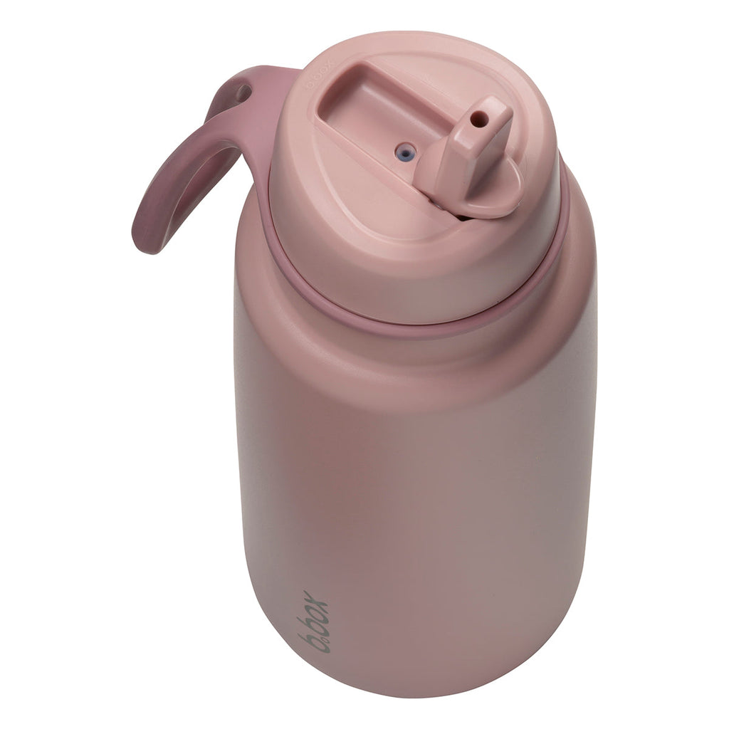 1L Insulated Flip Top Bottle - berry smoothie