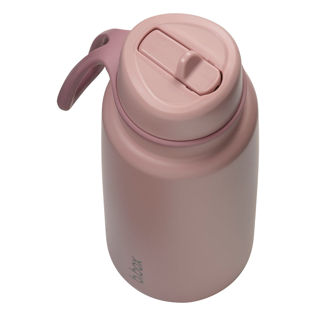 1L Insulated Flip Top Bottle - berry smoothie