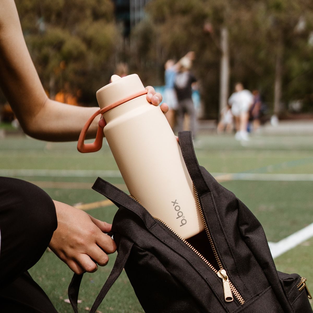 1L Insulated Flip Top Bottle - melon mist