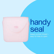 Silikon Lunchtasche - berry