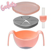 Bowl + straw - tutti frutti - b.box for kids