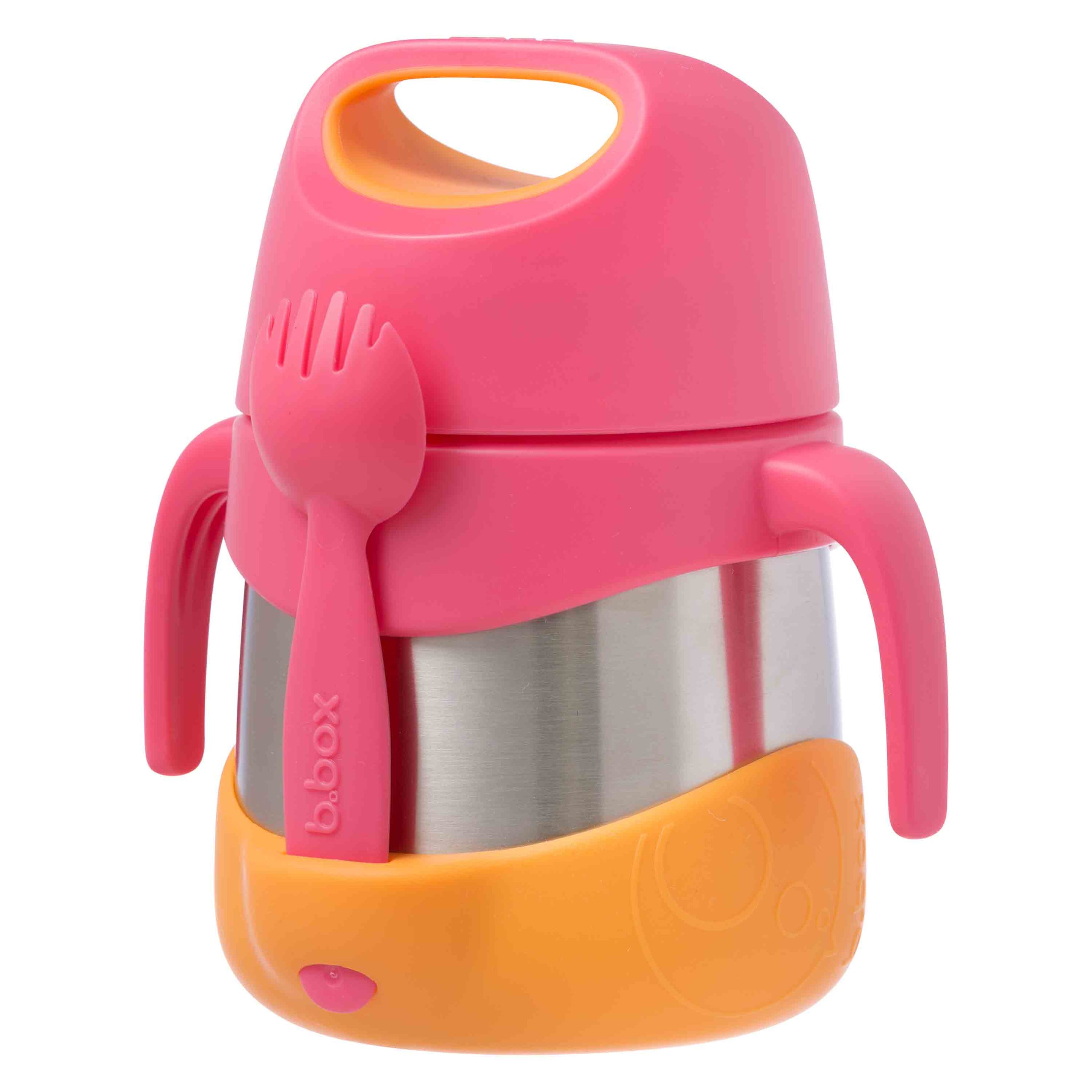 insulated food jar - strawberry shake - b.box for kids