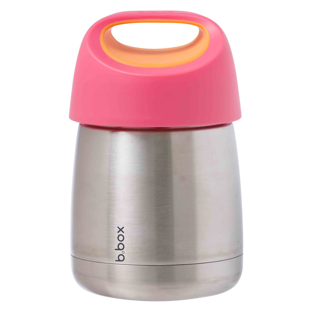 insulated food jar - strawberry shake - b.box for kids