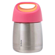 insulated food jar - strawberry shake - b.box for kids