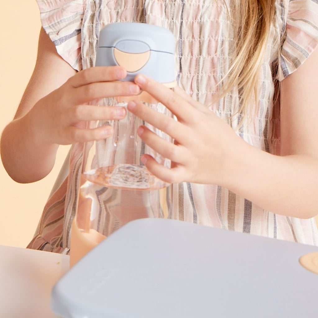 600ml Sport Spout Bottle - feeling peachy