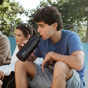 1L Isolierflasche mit Klappdeckel – deep space