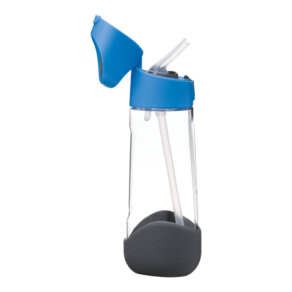 tritan drink bottle 600ml - blue slate - b.box for kids