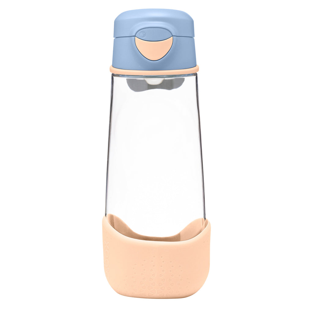 600ml Sport Spout Bottle - feeling peachy