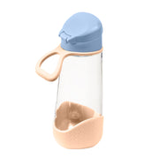 600ml Sport Spout Bottle - feeling peachy