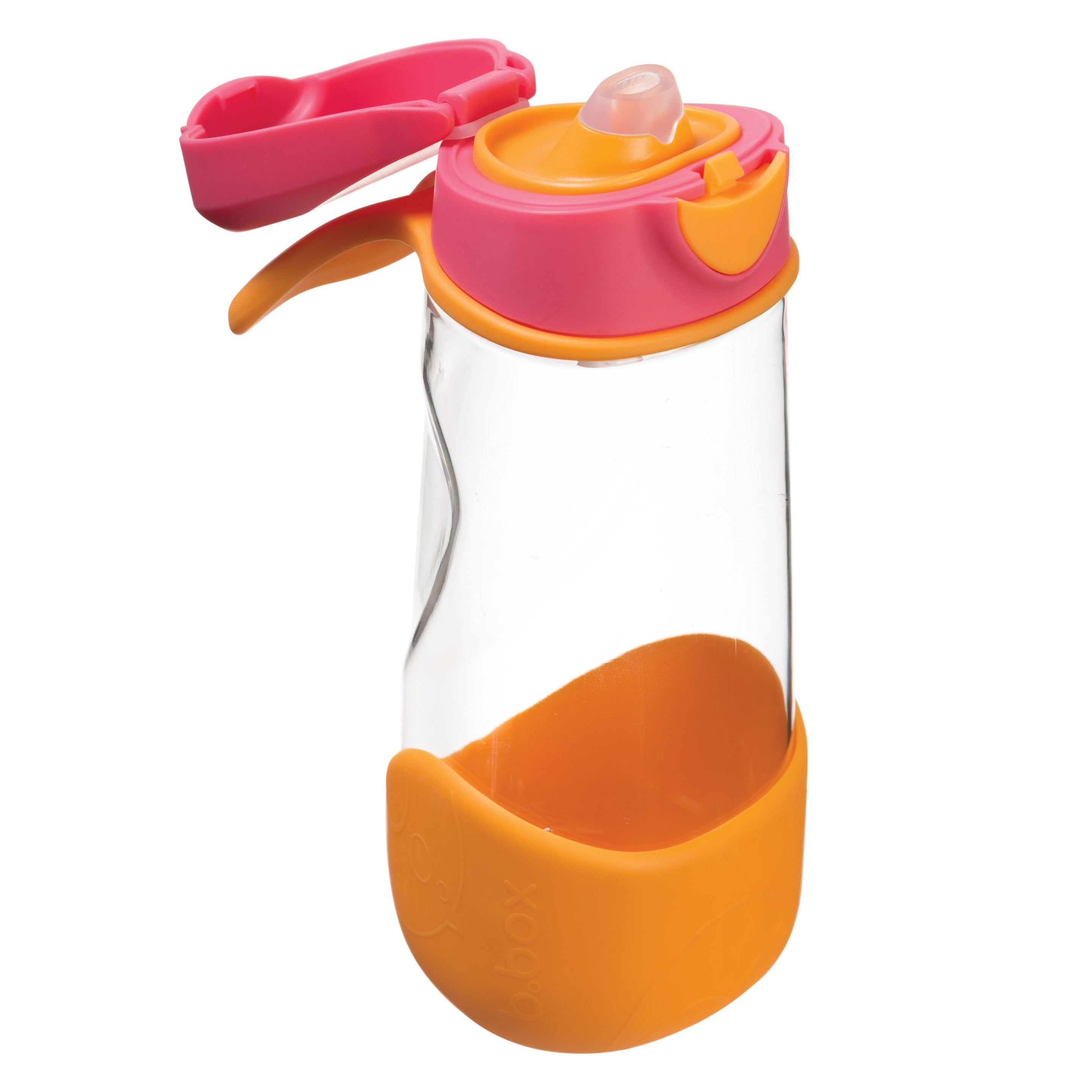 sport spout 450ml bottle - strawberry shake - b.box for kids