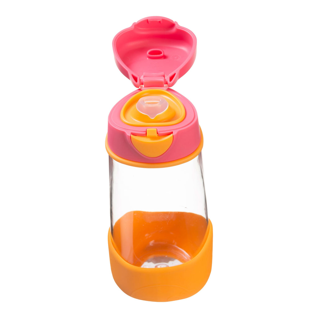 sport spout 450ml bottle - strawberry shake - b.box for kids