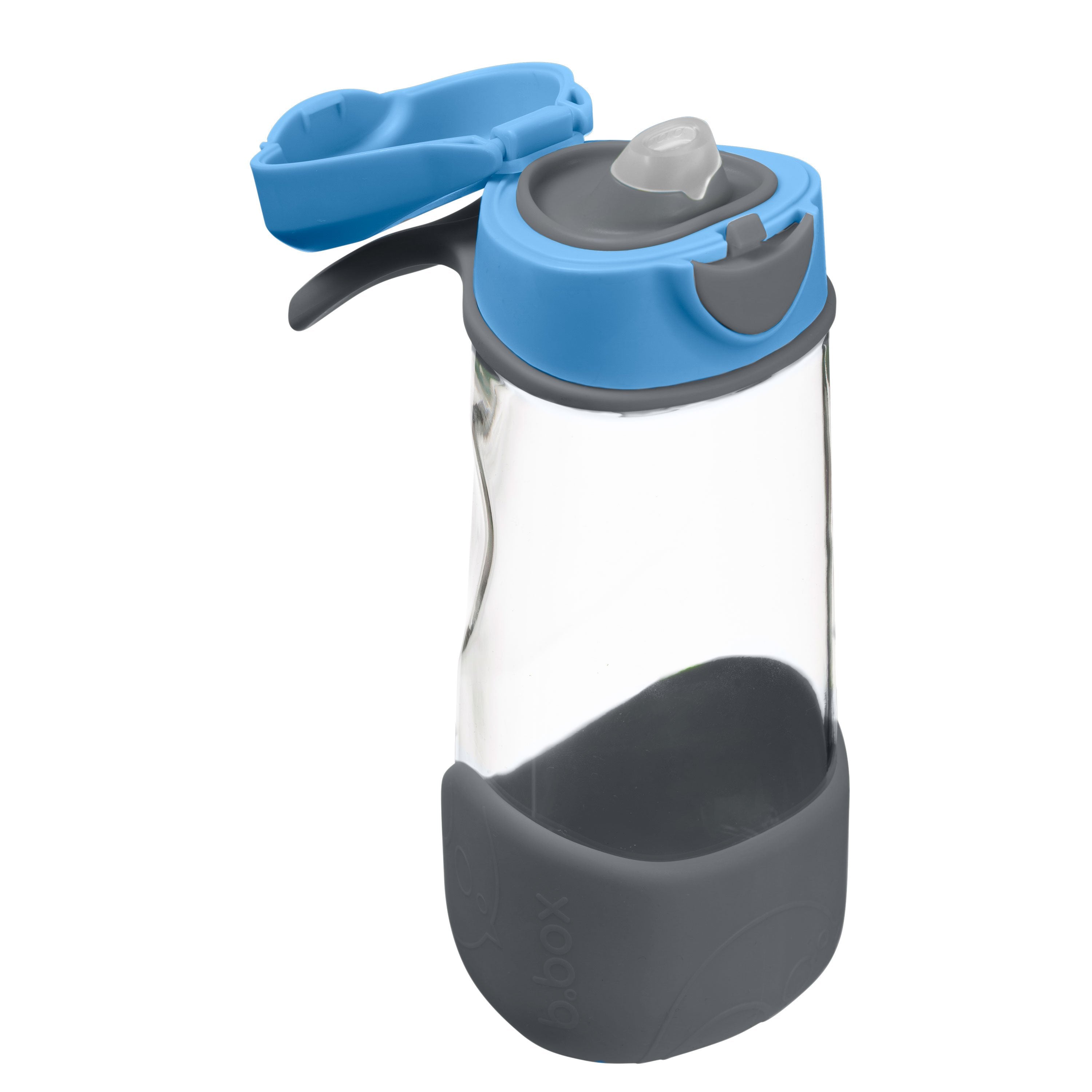 450ml Sport-Trinkflasche mit Ausgießer - blue slate