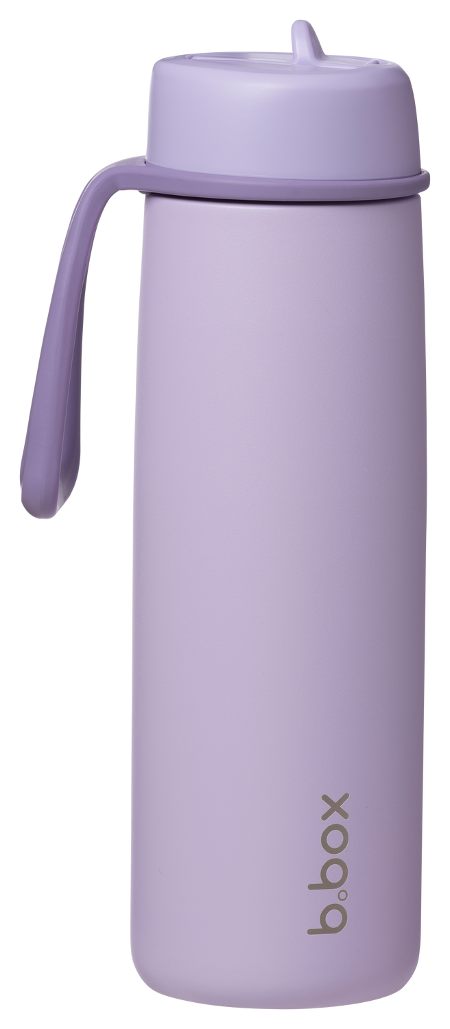 690mL Insulated Flip Top Bottle - lilac love