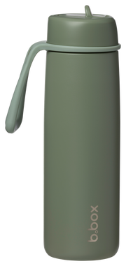 690 ml Isolierflasche mit Klappdeckel – oliv