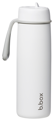690 ml isolierte Flip-Top-Flasche – weiß