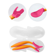 Toddler cutlery set - strawberry shake - b.box for kids