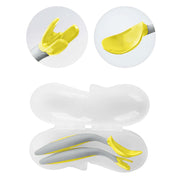 Toddler cutlery set - lemon sherbet - b.box for kids