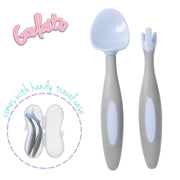 Toddler cutlery set - bubblegum - b.box for kids
