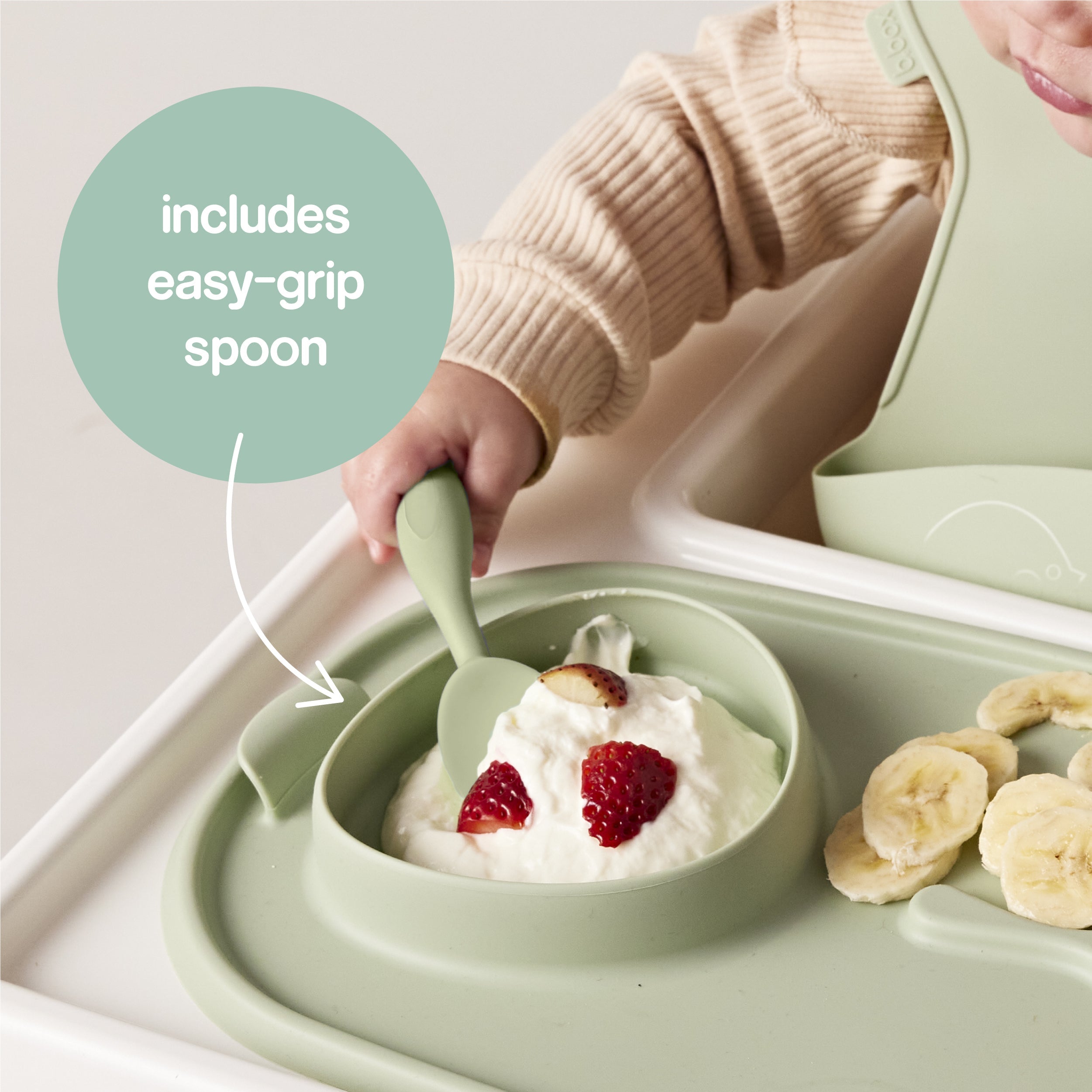 Roll + Go Essensmatte - sage