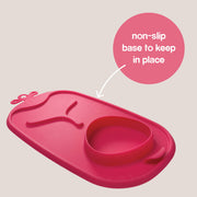 roll + go Essensmatte - Erdbeershake