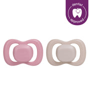 Schnuller Doppelpack - berry + blush