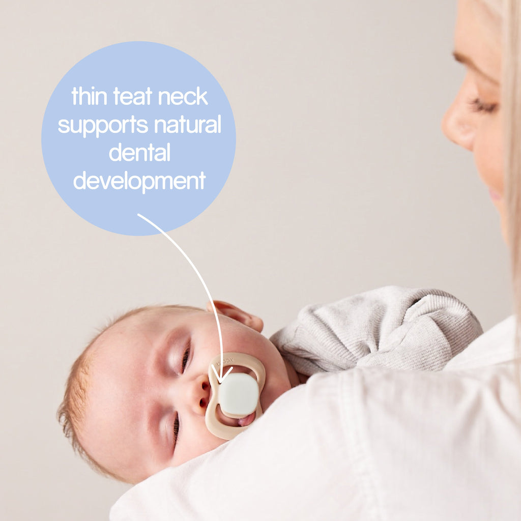 Glow-Schnuller im Doppelpack – blush + latte