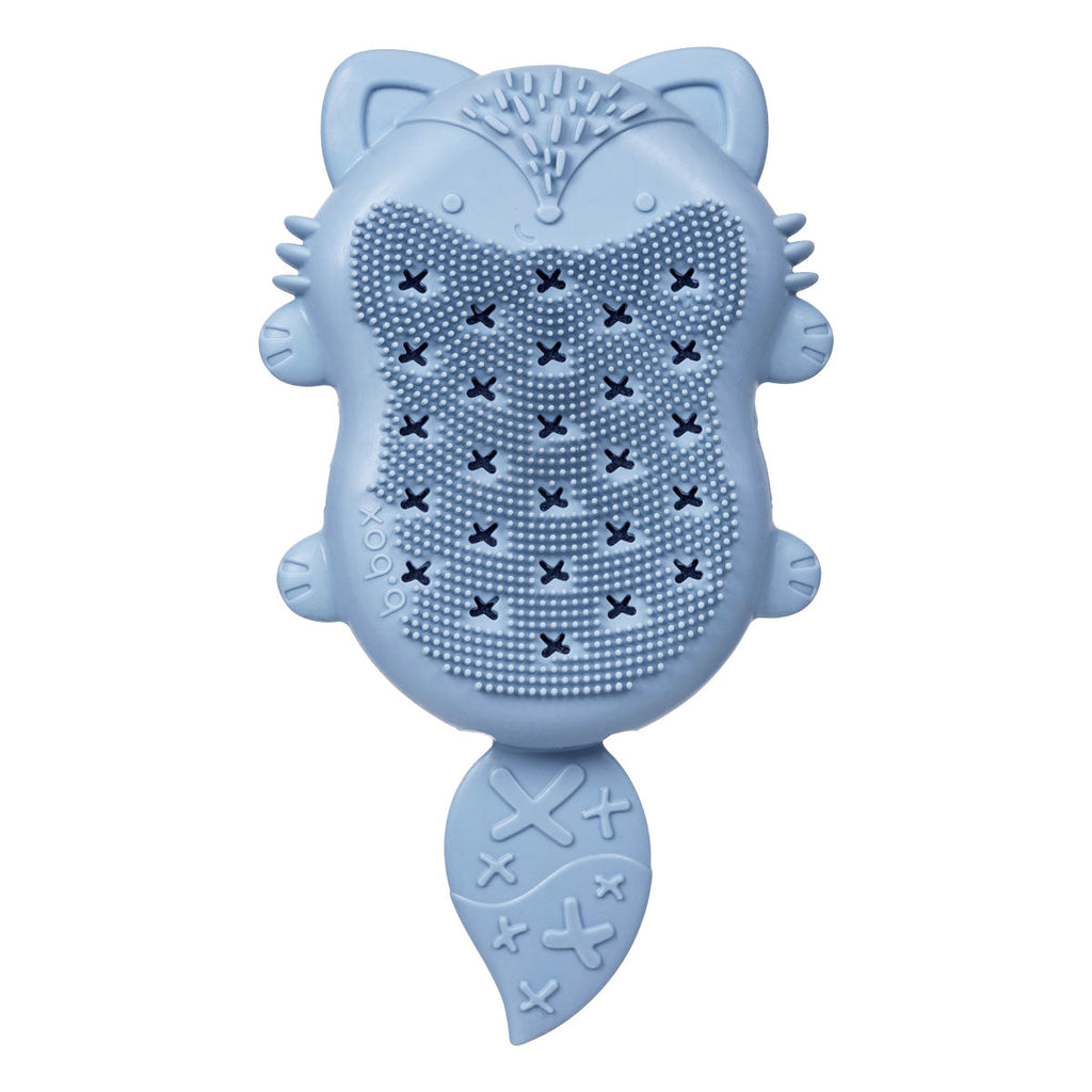 Silicone Baby Bath Brush with Fox Character Design