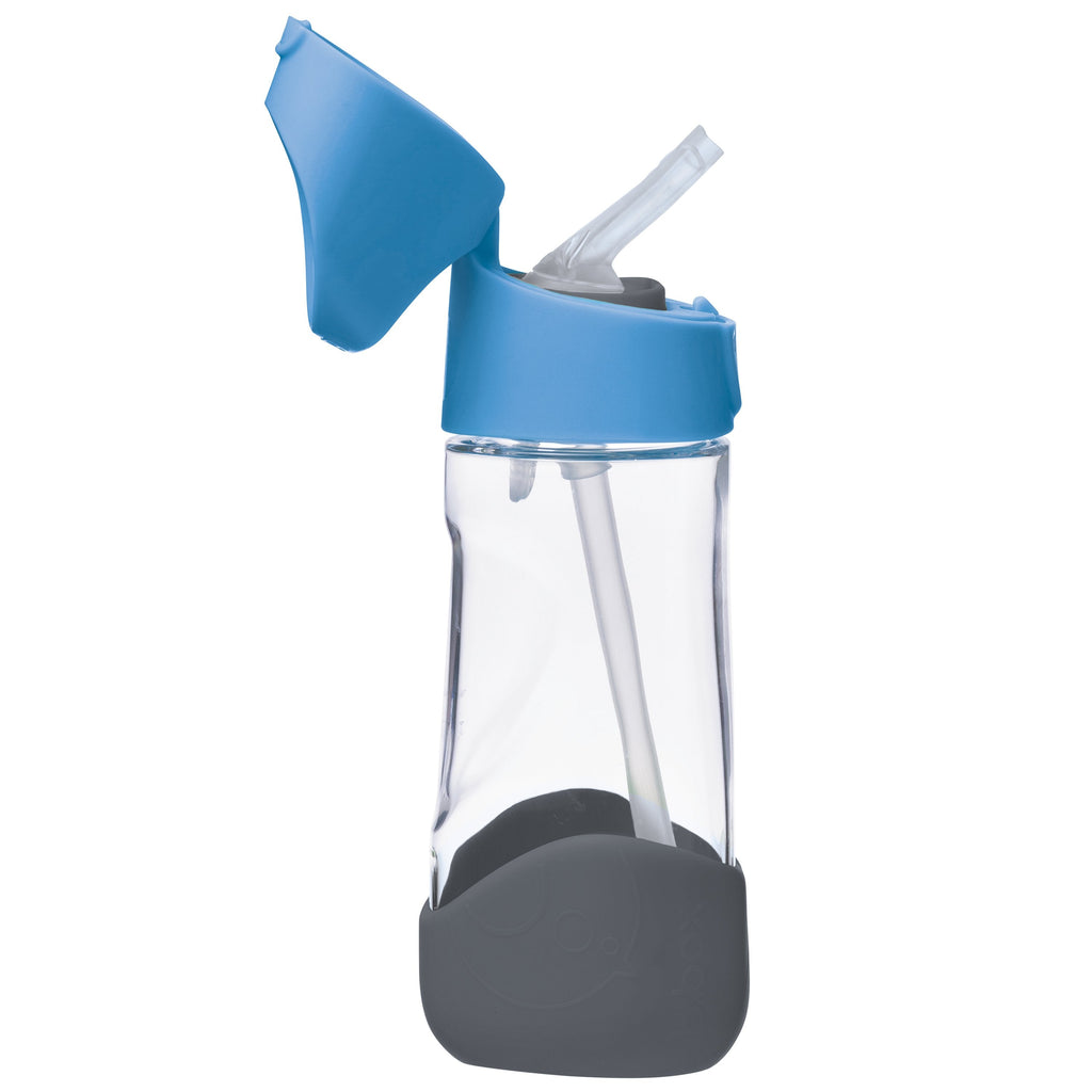 tritan™ drink bottle - blue slate - b.box for kids