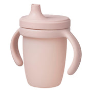 Silikon-Trinkbecher mit Schnabel – blush