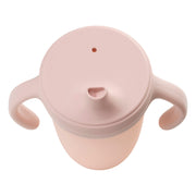 Silikon-Trinkbecher mit Schnabel – blush