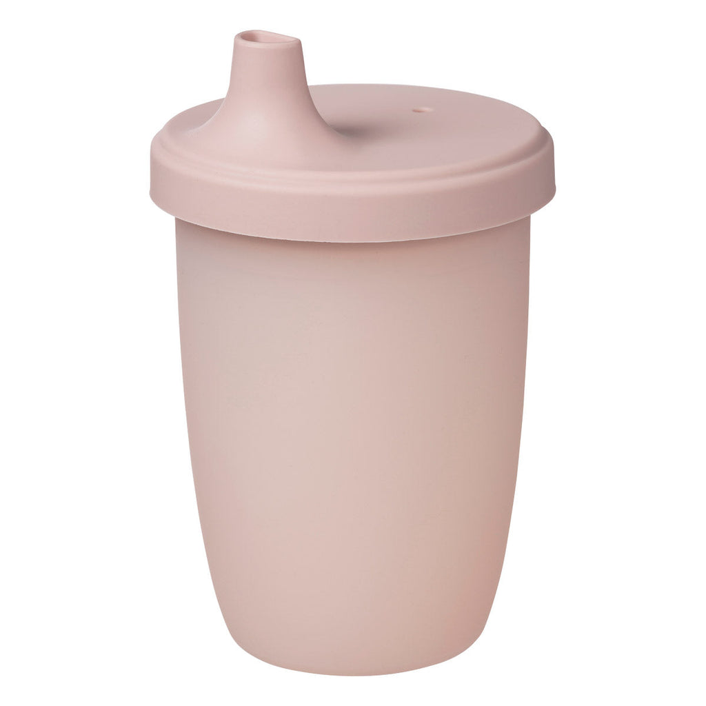 Silikon-Trinkbecher mit Schnabel – blush
