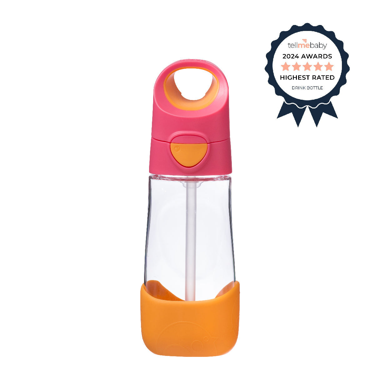 450ml Tritan Drink Bottle - strawberry shake