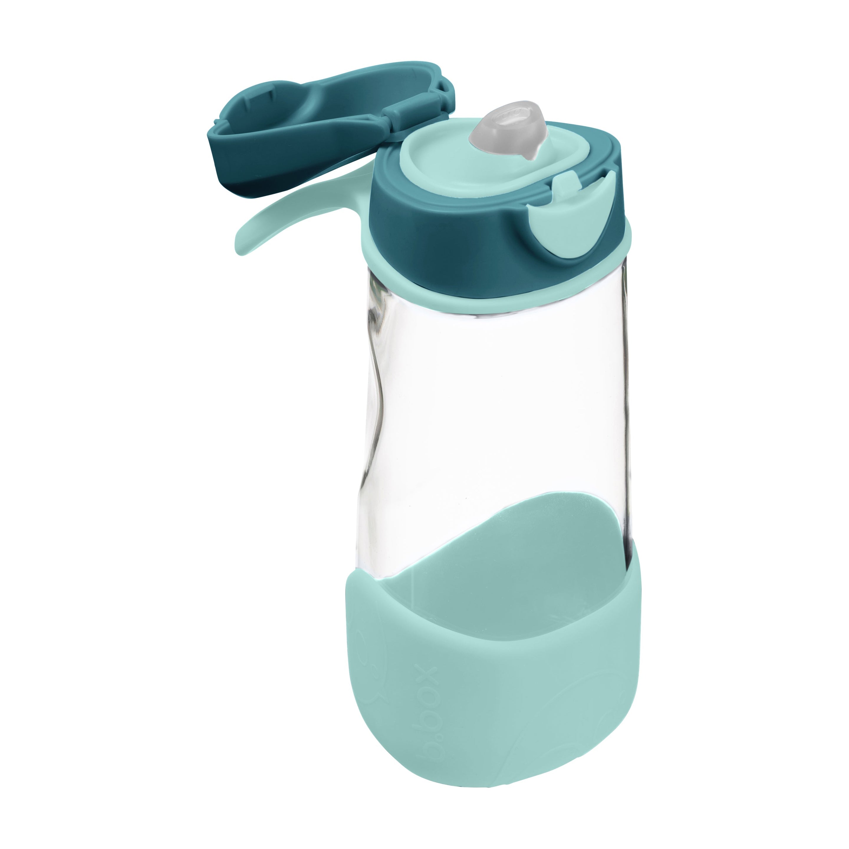 sport spout 450ml bottle - emerald forest - b.box for kids