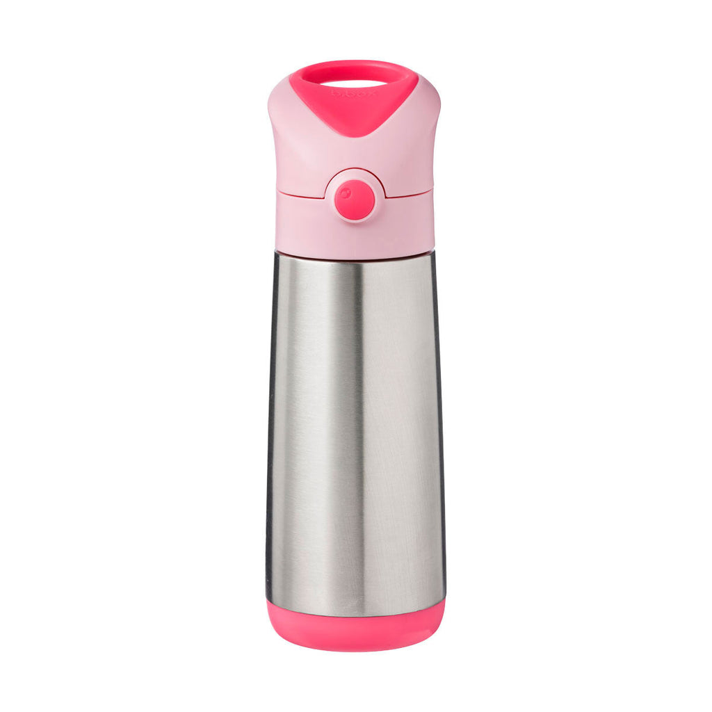 500ml Insulated Drink Bottle - flamingo fizz