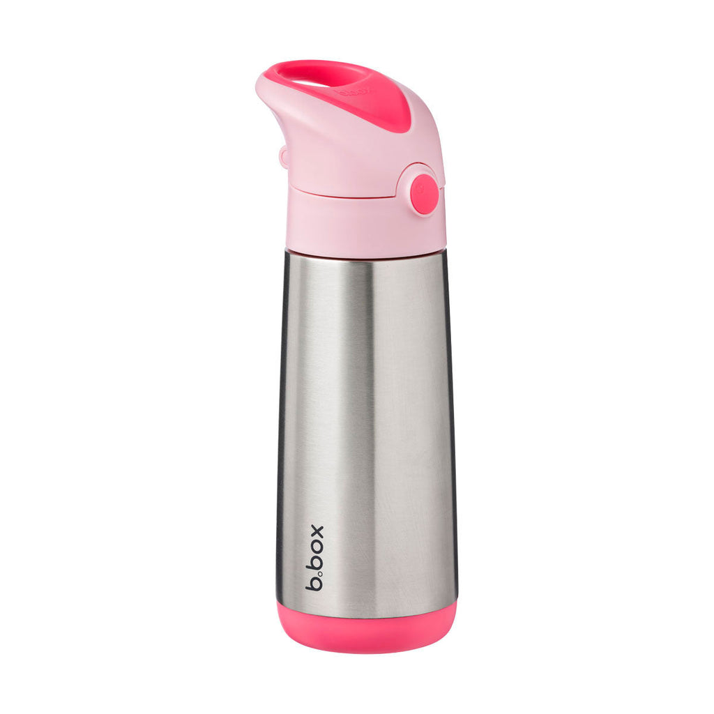 500ml Insulated Drink Bottle - flamingo fizz