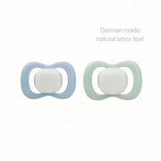 Glow Schnuller Doppelpack - sky + sage