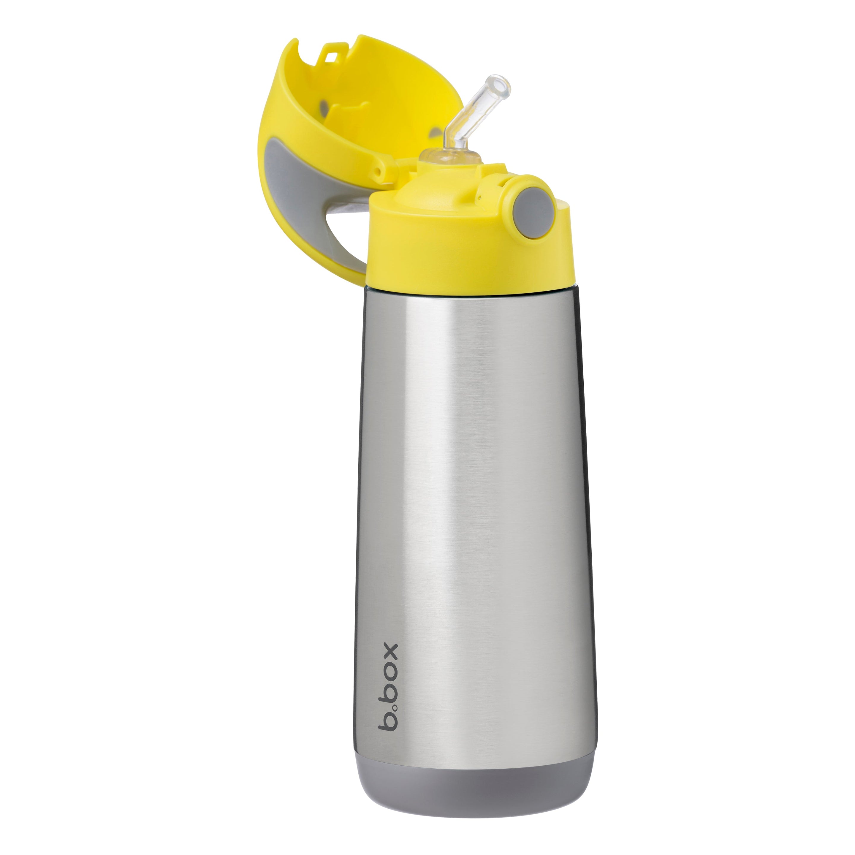 500ml insulated drink bottle - lemon sherbet - b.box for kids