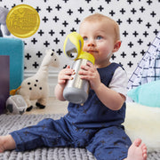 child with insulated drink bottle - indigo rose - b.box for kids