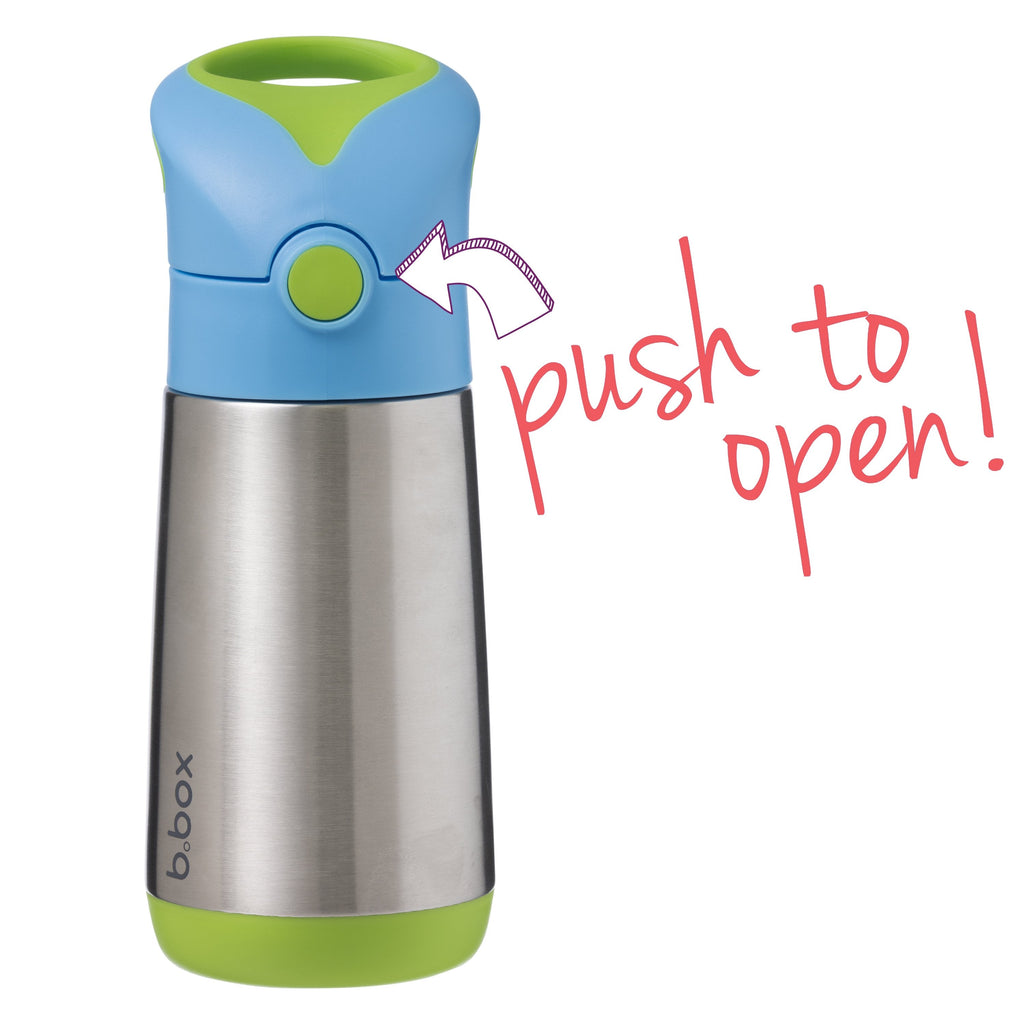 350ml insulated drink bottle - ocean breeze - b.box for kids