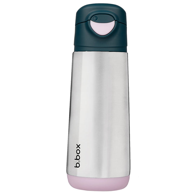 500ml insulated sport spout bottle - indigo rose - b.box for kids