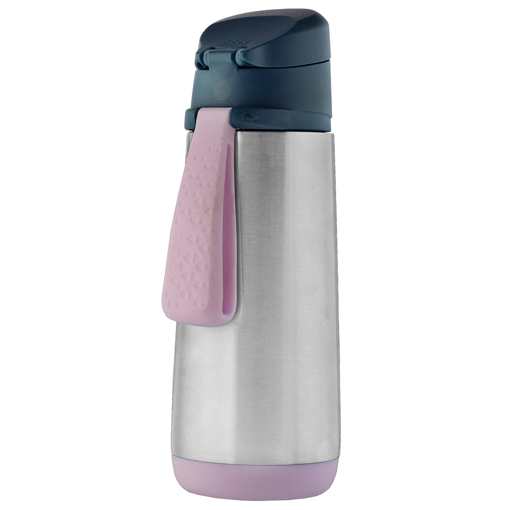 500ml insulated sport spout bottle - indigo rose - b.box for kids