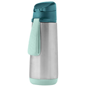 500ml insulated sport spout bottle - emerald forest - b.box for kids